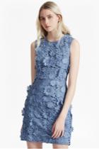 French Connection Manzoni 3d Floral Lace Dress