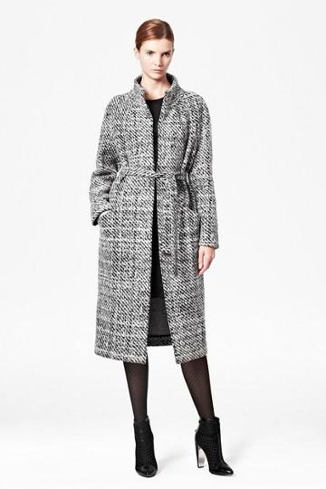 Lana Speckled Belted Coat