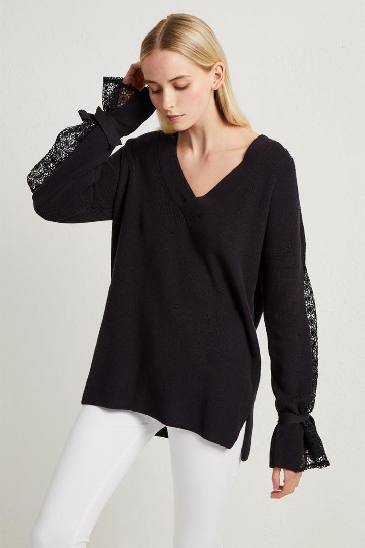 Fcus Caballo Lace Knit Jumper