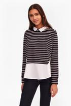 French Connection Fresh Tim Tim Striped Shirt Jumper