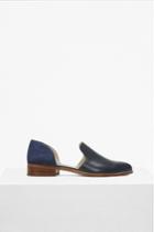 French Connection Lottie Cut Out Leather Loafers