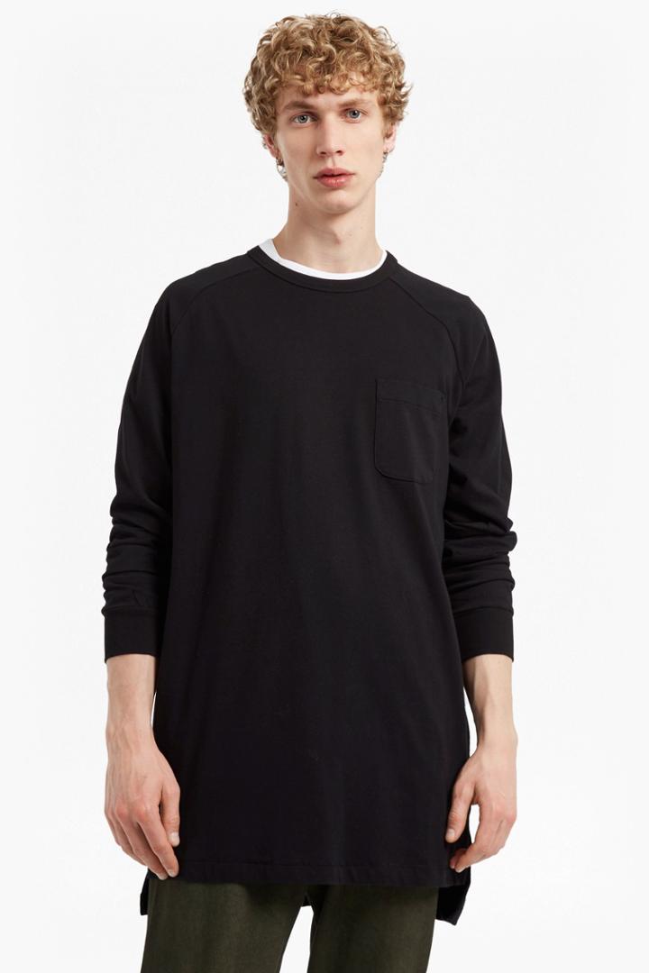 Fcus Peached Longline Jersey Sweatshirt