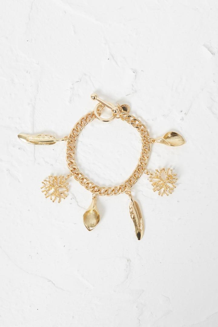 French Connenction Reef Charm Bracelet
