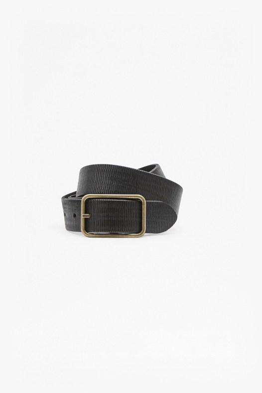 French Connection Felix Reversible Leather Belt