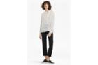 French Connection Edna Fil De Coupe Collarless Shirt