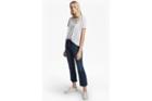 French Connection Ash Denim Cropped Kick Flare Jean