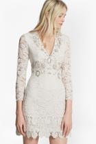 French Connection Emmie Lace Embellished Dress