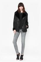 French Connection Winter Rhoda Textured Coat