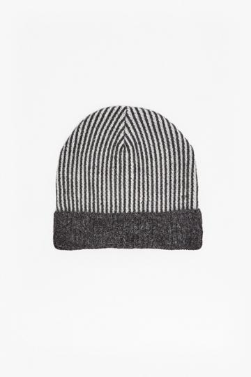 French Connection Pocket Knit Lisa Beanie Hat
