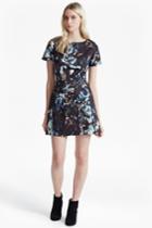 French Connection Cornucopia Cotton Flared Dress