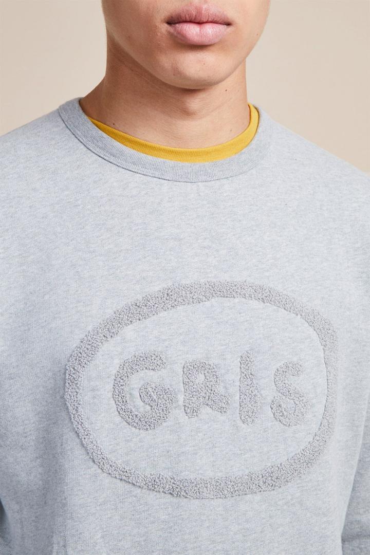 French Connenction Grey French Slogan Sweatshirt