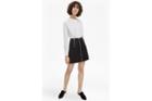 French Connection Glass Stretch Zippy Mini Skirt
