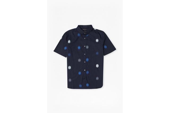 French Connection Titan Dot Short Sleeve Shirt