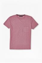French Connection Pixel Cross Print T-shirt