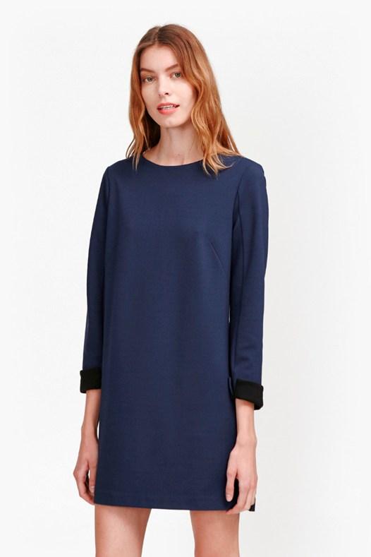 French Connection Lula Tiff Slash Neck Dress