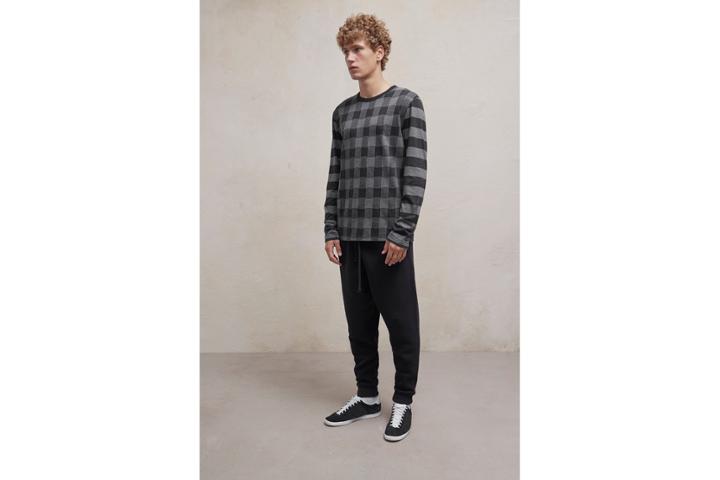 French Connection Buffalo Pique Check Top