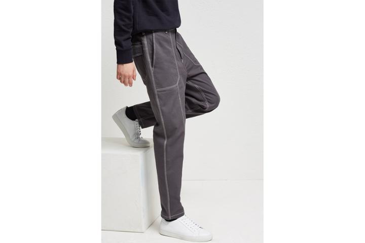 French Connection Pigment Garment Dye Mix Trousers