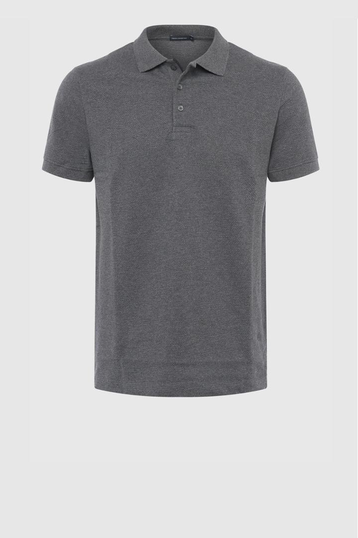 French Connection Popcorn Jersey Polo Shirt