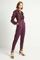 French Connenction Patricia Lace Jersey Jumpsuit
