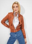 French Connection Arada Bleeker Leather Jacket