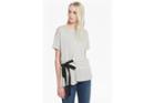 French Connection Tie Side Pleats T-shirt
