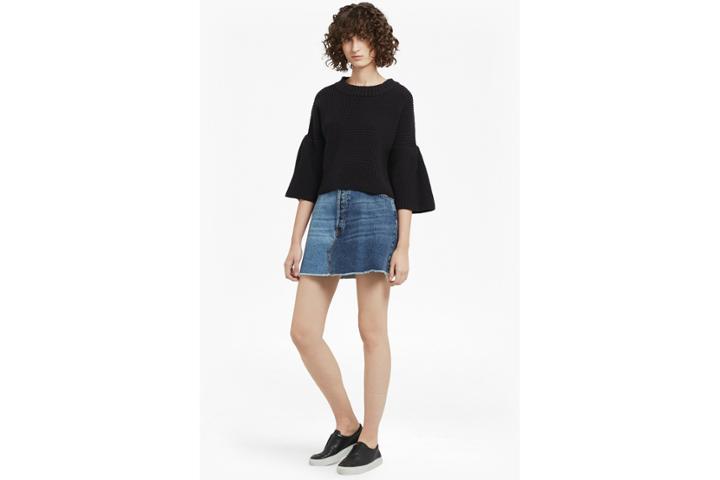 French Connection Allene Denim Skirt