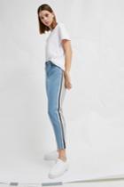 French Connenction Denim Jogger Sport Stripe Jeans