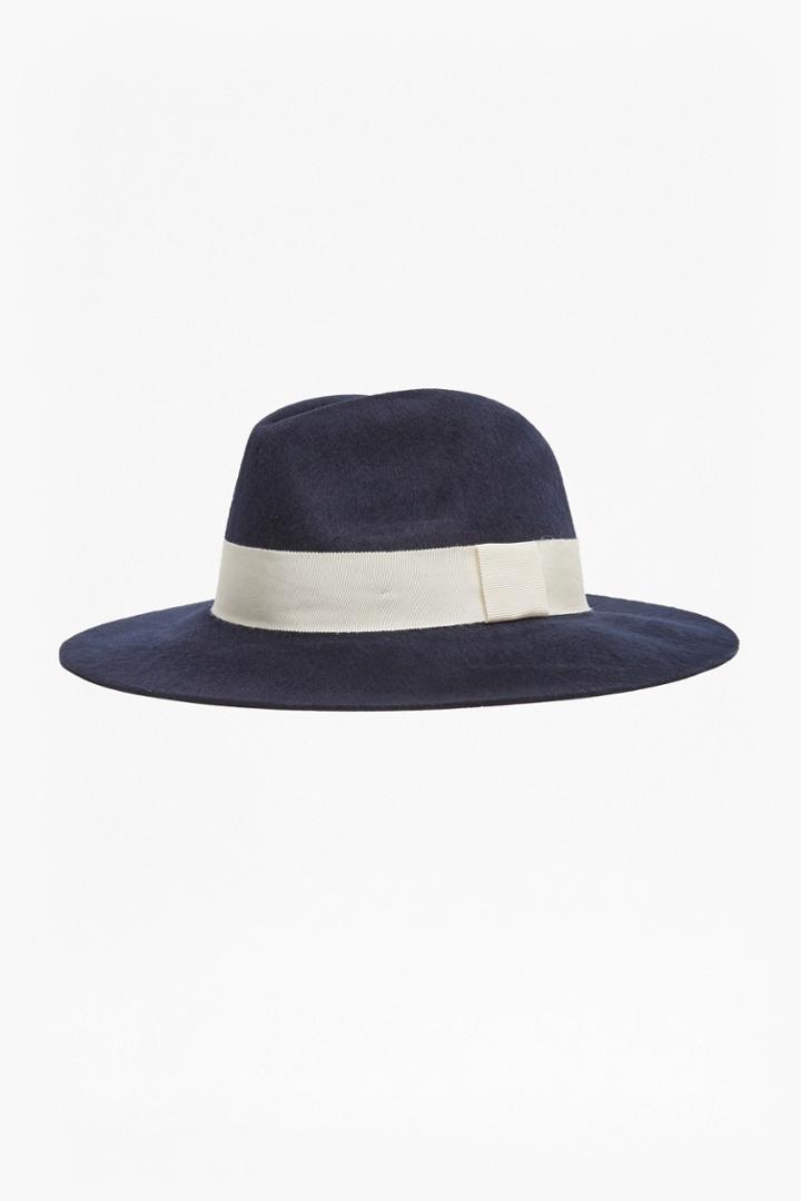 French Connection Brushed Felt Fedora