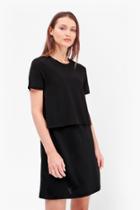 French Connection Wonder Jersey Draped Dress