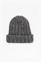 French Connection Chunky Knit Tuffy Beanie Hat