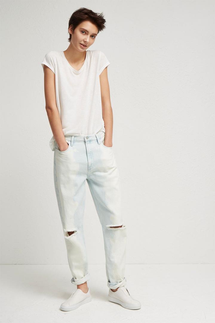 French Connenction Soft Authentic 90s Gaucho Jeans