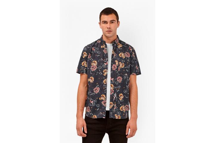 French Connection Easy Rider Short Sleeved Shirt
