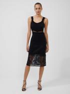 French Connection Sarelle Ottoman Velvet Jersey Dress