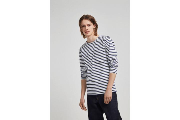 French Connection Franstripe Crew Neck T-shirt