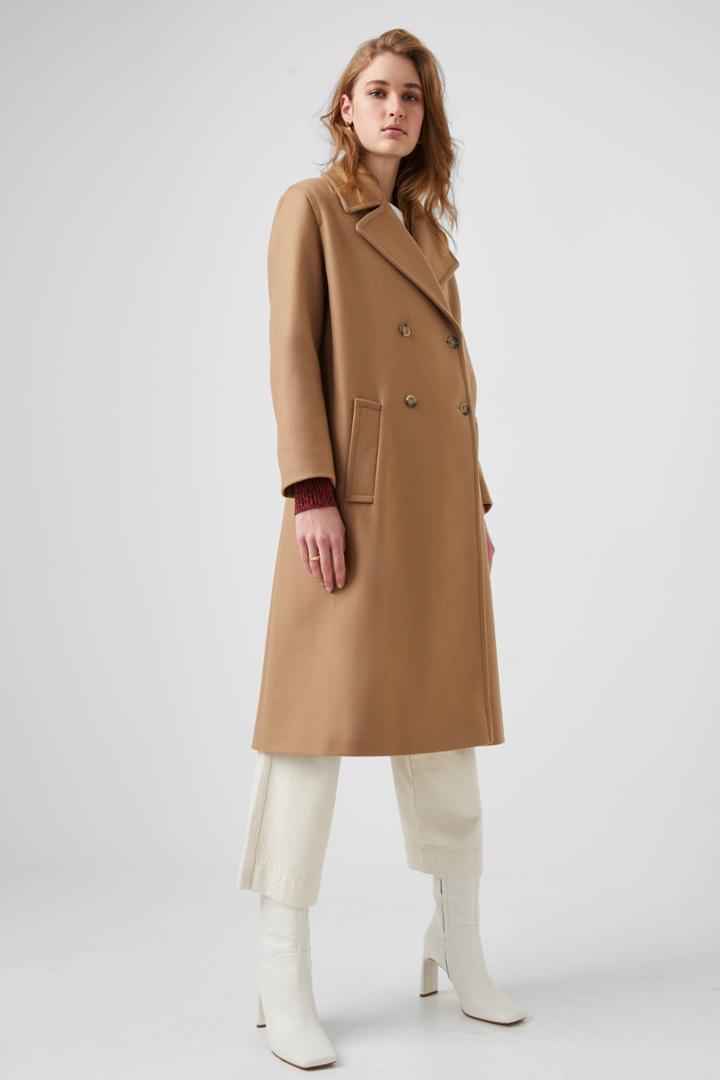 French Connection Crepi Platform Oversized Coat