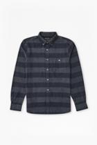 French Connection Pop Flannel Stripe Shirt