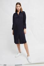 French Connenction Sunny Belted Shirt Dress