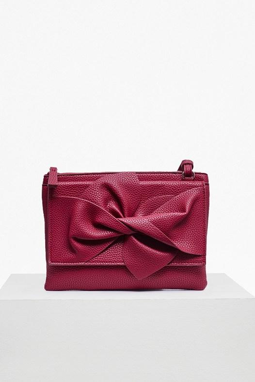 French Connection Callie Bow Trio Cross Body Bag