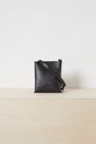 French Connenction Seda Leather Crossbody Bag