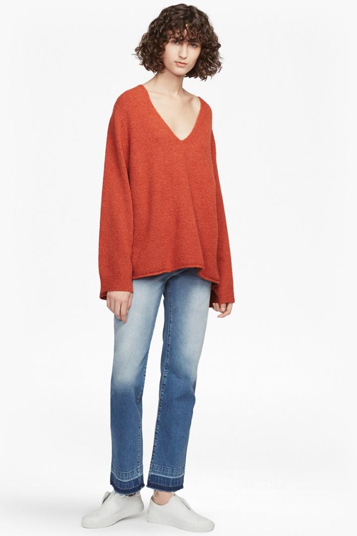 French Connenction Urban Flossy Melange Knit Jumper