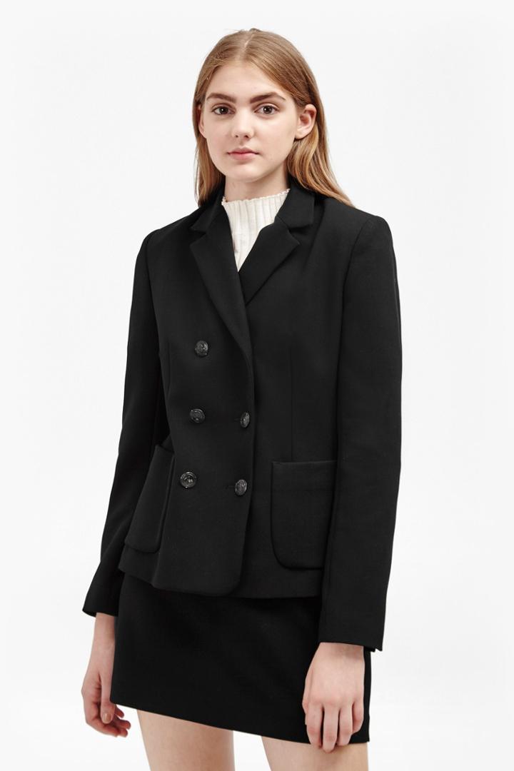 French Connection Sundae Suiting Double Breast Jacket