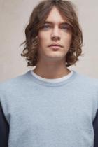 Fcus Lambswool Block Colour Knit Jumper