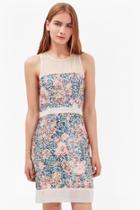 French Connection Adeline Dream Floral Sequin Dress