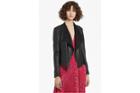 French Connection Stephanie Faux Leather Waterfall Jacket