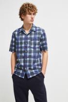 French Connenction Chabrol Painted Check Shirt