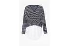 French Connection Tim Tim V-neck Sweatshirt