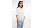 French Connection Vlore Sheer Tie Front Top