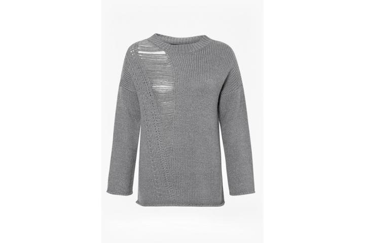 French Connection Isabelle Knit Laddered Jumper