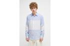 French Connection Linen Chambray Stripe Shirt