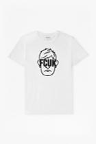 French Connection Fcuk Face Slim Fit T-shirt
